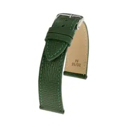 RIOS1931 French - Cowhide Watch Strap (45) - Forest Green