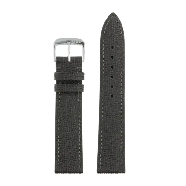 RIOS1931 French - Cowhide Watch Strap (45) - Graphite - Image 2