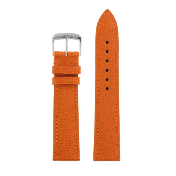 RIOS1931 French - Cowhide Watch Strap (45) - Orange - Image 2