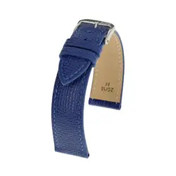 RIOS1931 French - Cowhide Watch Strap (45) - Royal Blue