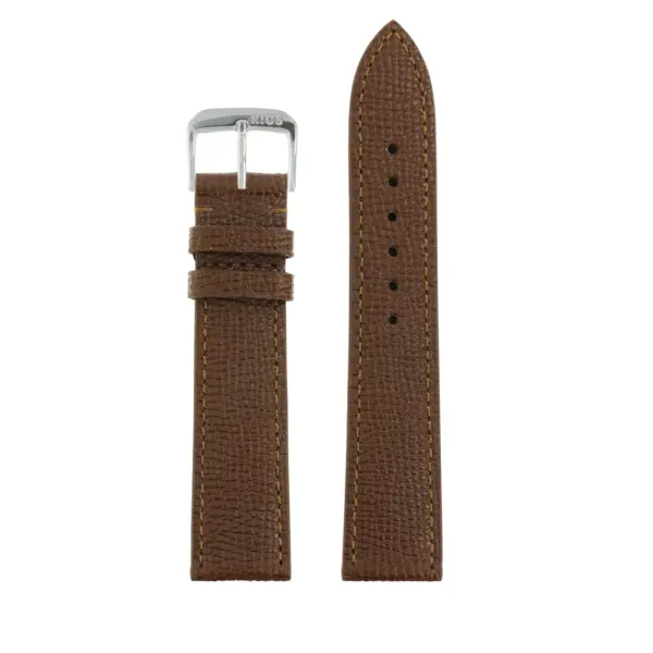 RIOS1931 French - Cowhide Watch Strap (45) - Tobacco - Image 2
