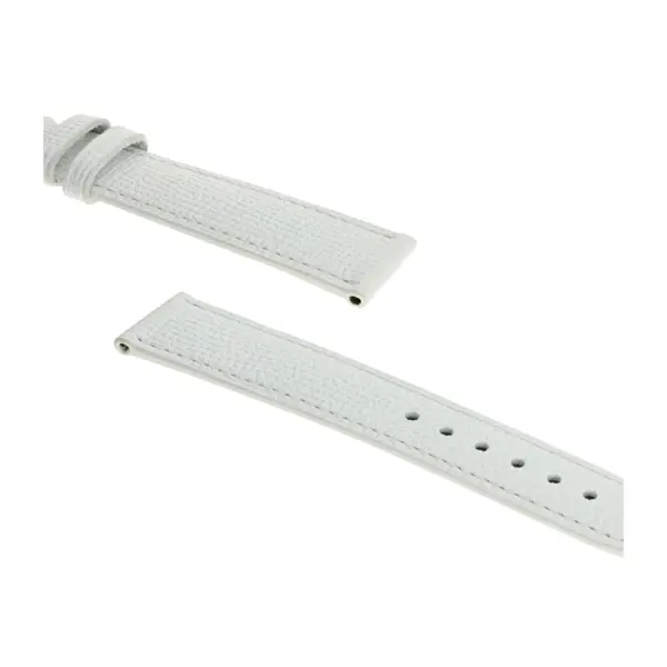 RIOS1931 French - Cowhide Watch Strap (45) - White - Image 3
