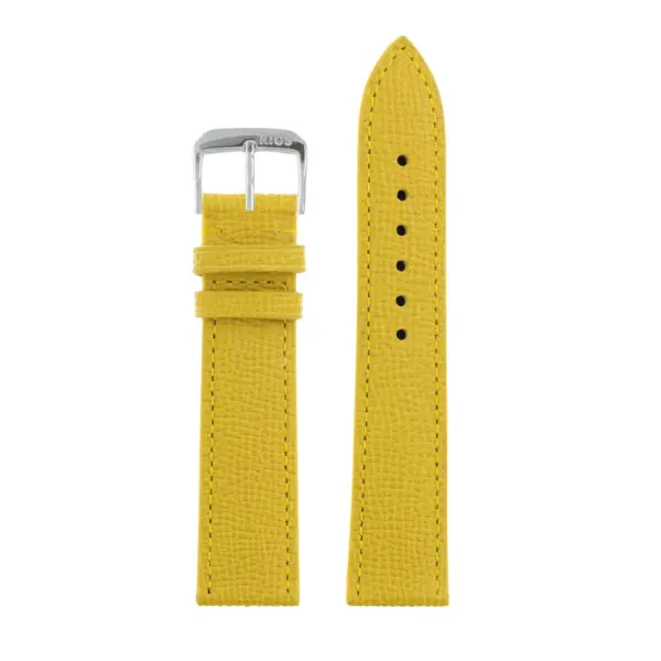 RIOS1931 French - Cowhide Watch Strap (45) - Yellow - Image 2