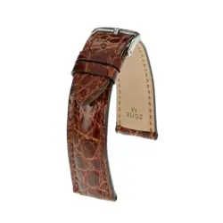 RIOS1931 Heritage - Alligator Leather Watch Strap (249) - Mahogany