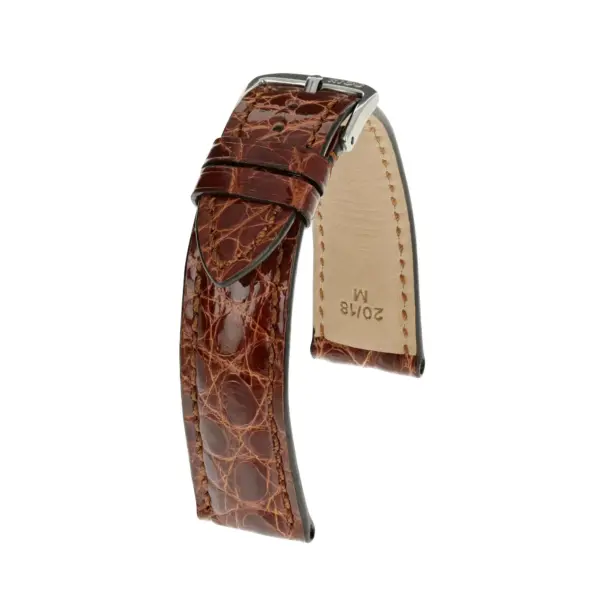 RIOS1931 Heritage - Alligator Leather Watch Strap (249) - Mahogany