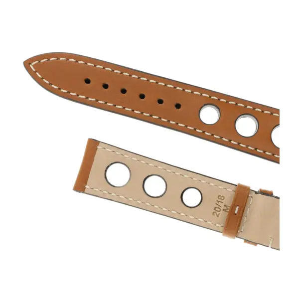 RIOS1931 Kaluga - Russia Leather Watch Strap (205) - Honey - Image 4