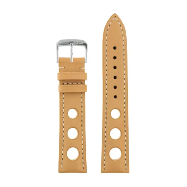 RIOS1931 Kaluga - Russia Leather Watch Strap (205) - Sand - Image 2