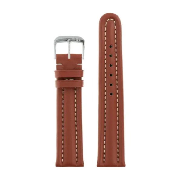 RIOS1931 Maranello - Calfskin Watch Strap (135) - Cognac - Image 2