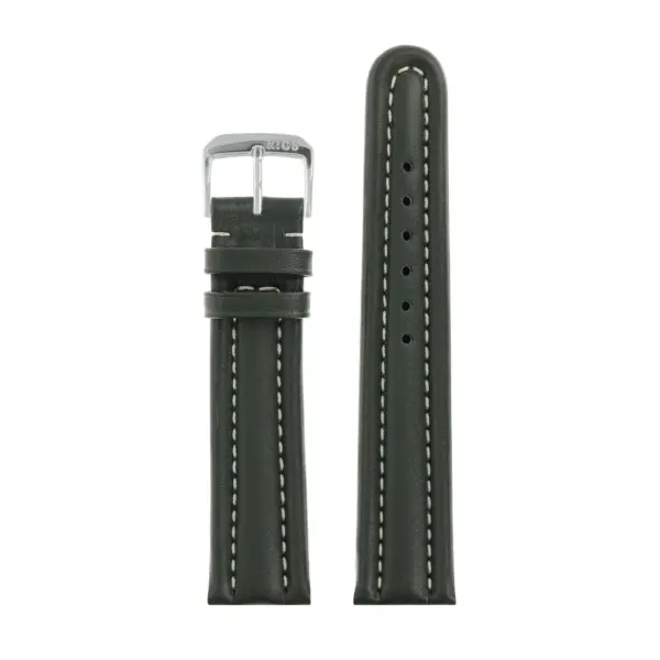 RIOS1931 Maranello - Calfskin Watch Strap (135) - Forest Green - Image 2