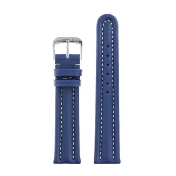 RIOS1931 Maranello - Calfskin Watch Strap (135) - Royal Blue - Image 2