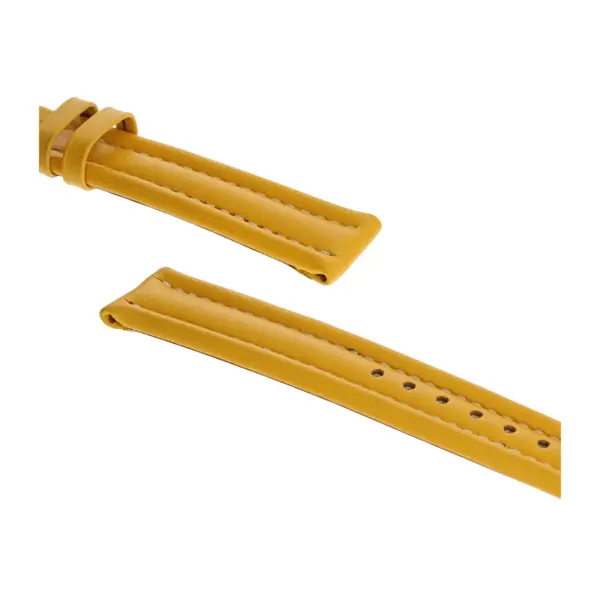 RIOS1931 Maranello - Calfskin Watch Strap (135) - Yellow - Image 3