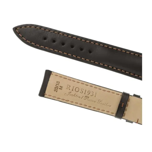 RIOS1931 Moscow - Russia Leather Watch Strap (200) - Mocha - Image 4