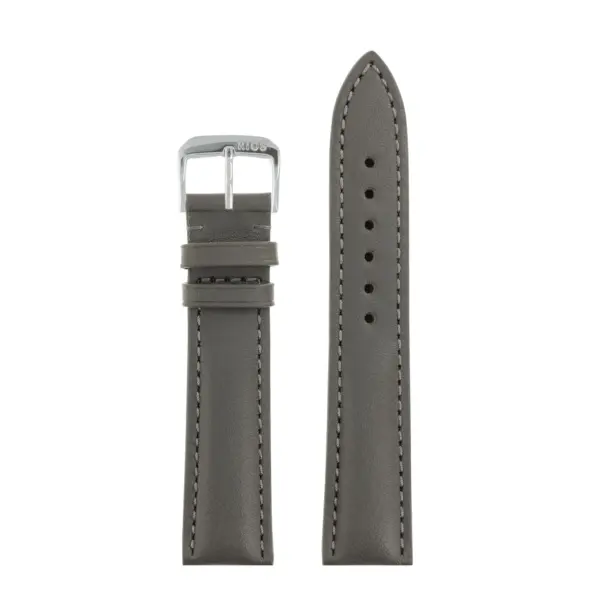 RIOS1931 Moscow - Russia Leather Watch Strap (200) - Stone Grey - Image 2