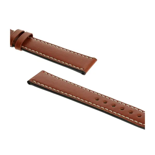 RIOS1931 Pensa - Russia Leather Watch Strap (203) - Cognac - Image 3