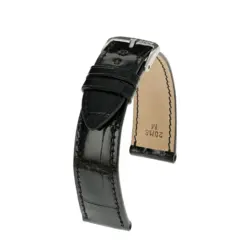 RIOS1931 Premier - Alligator Leather Watch Strap (273) - Black