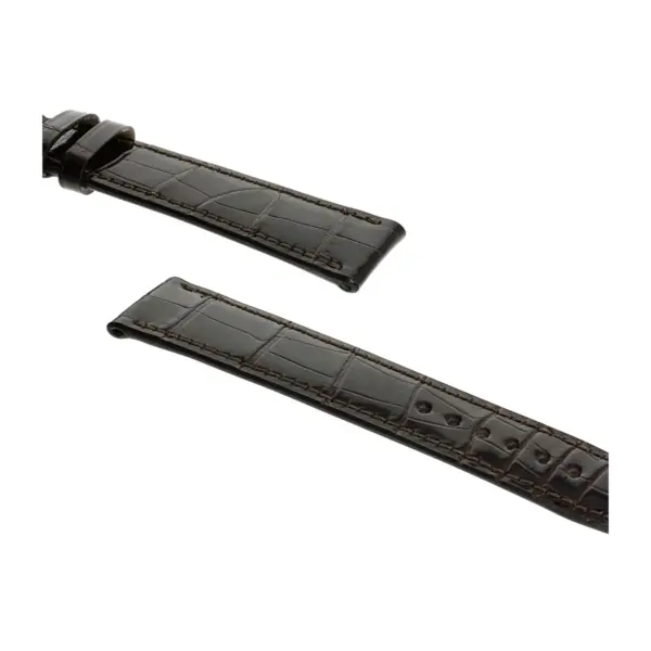 RIOS1931 Premier - Alligator Leather Watch Strap (273) - Mocha - Image 3