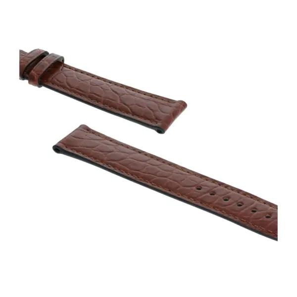 RIOS1931 Prestige - Alligator Leather Watch Strap (244) - Mahogany - Image 3