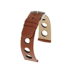 RIOS1931 Racing - Cowhide Watch Strap (21) - Cognac