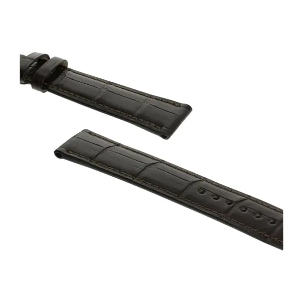 RIOS1931 Senator - Alligator Leather Watch Strap (272) - Mocha - Image 3