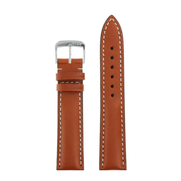 RIOS1931 St. Petersburg - Russia Leather Watch Strap (201) - Cognac - Image 2