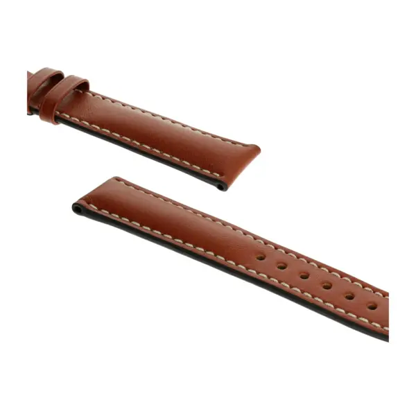 RIOS1931 St. Petersburg - Russia Leather Watch Strap (201) - Cognac - Image 3