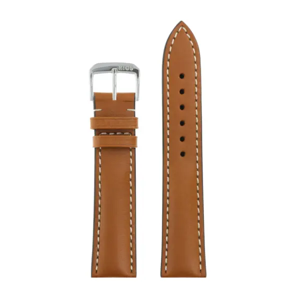 RIOS1931 St. Petersburg - Russia Leather Watch Strap (201) - Honey - Image 2