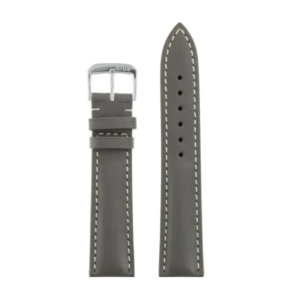 RIOS1931 St. Petersburg - Russia Leather Watch Strap (201) - Stone Grey - Image 2