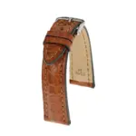 RIOS1931 Superior - Alligator Leather Watch Strap (252) - Cognac