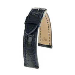RIOS1931 Superior - Alligator Leather Watch Strap (252) - Ocean Blue
