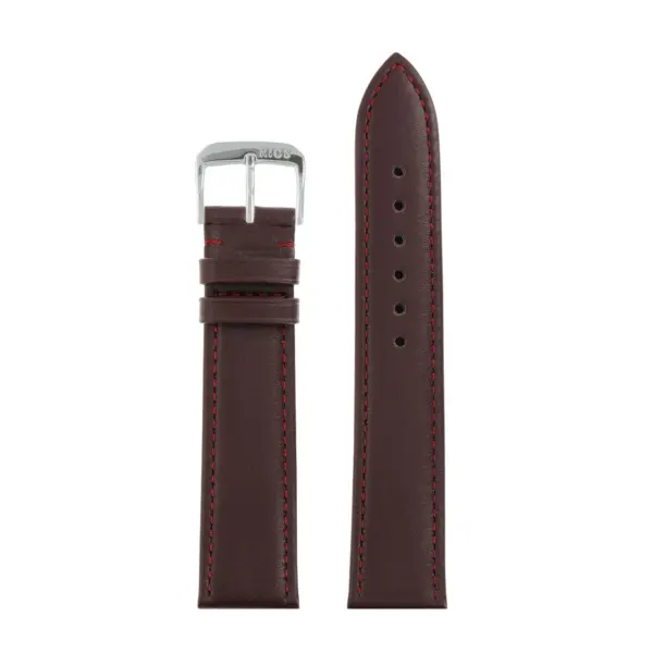 RIOS1931 Toscana - Calfskin Watch Strap (102) - Burgundy - Image 2