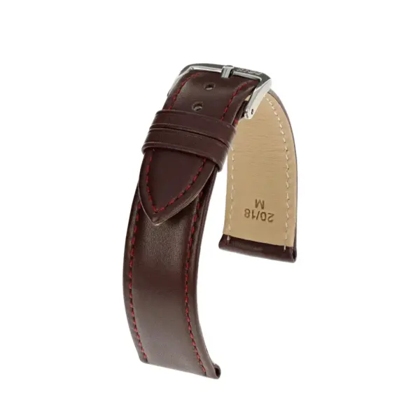 RIOS1931 Toscana - Calfskin Watch Strap (102) - Burgundy