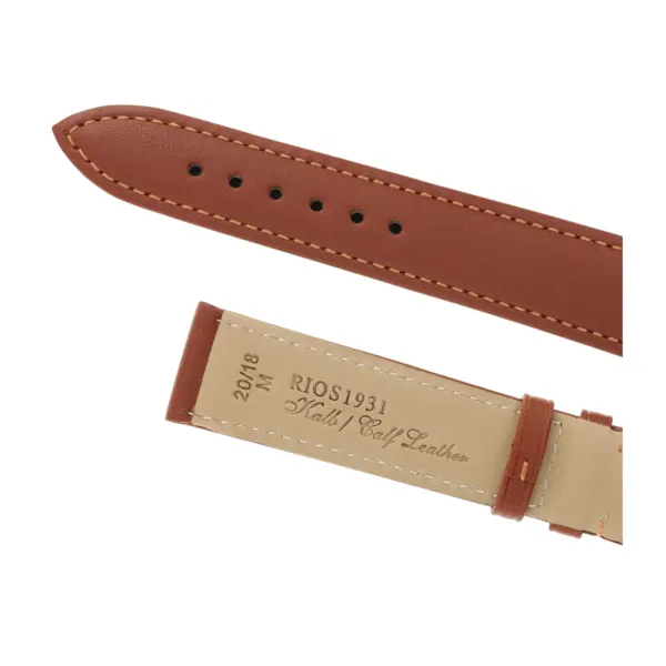 RIOS1931 Toscana - Calfskin Watch Strap (102) - Cognac - Image 4