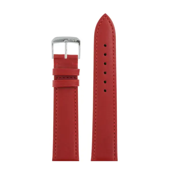 RIOS1931 Toscana - Calfskin Watch Strap (102) - Red - Image 2