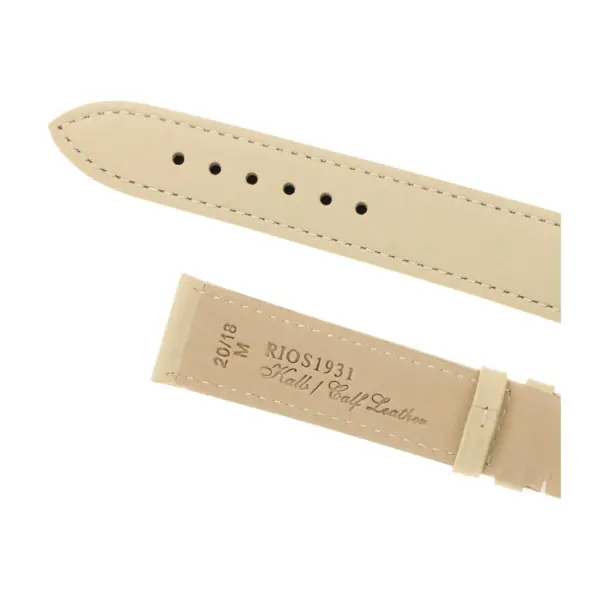 RIOS1931 Toscana - Calfskin Watch Strap (102) - Sand - Image 4
