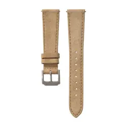 CHROONOO Suede Leather Watch Strap - Beige