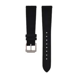 CHROONOO Suede Leather Watch Strap - Black