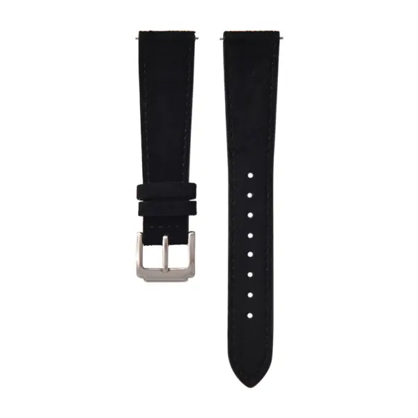 CHROONOO Suede Leather Watch Strap - Black