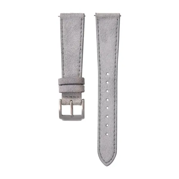 CHROONOO Suede Leather Watch Strap - Grey