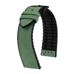 HIRSCH Arne - Vegan Performance Watch Strap - Dark Green