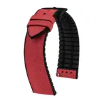 HIRSCH Arne - Vegan Performance Watch Strap - Burgundy