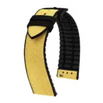 HIRSCH Arne - Vegan Performance Watch Strap - Yellow