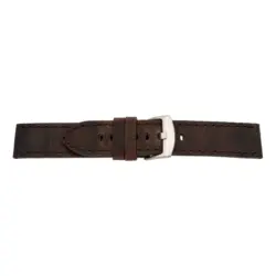Pebro Horween® Leather Watch Strap (1127) - Dark Brown