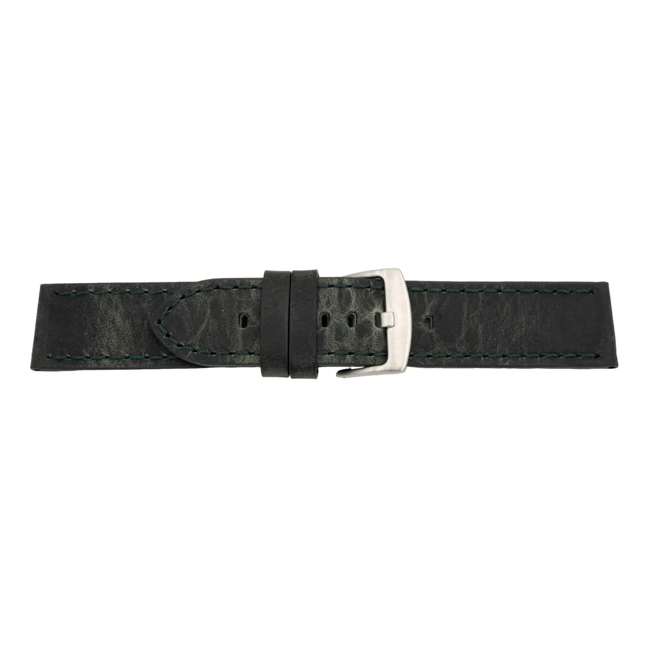 Pebro Horween® Leather Watch Strap (1130) - Dark Green