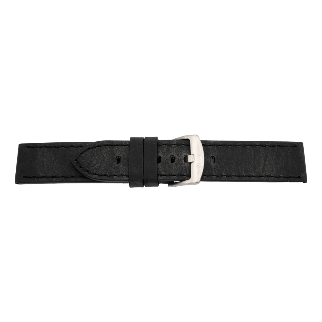 Pebro Horween® Leather Watch Strap (1131) - Black