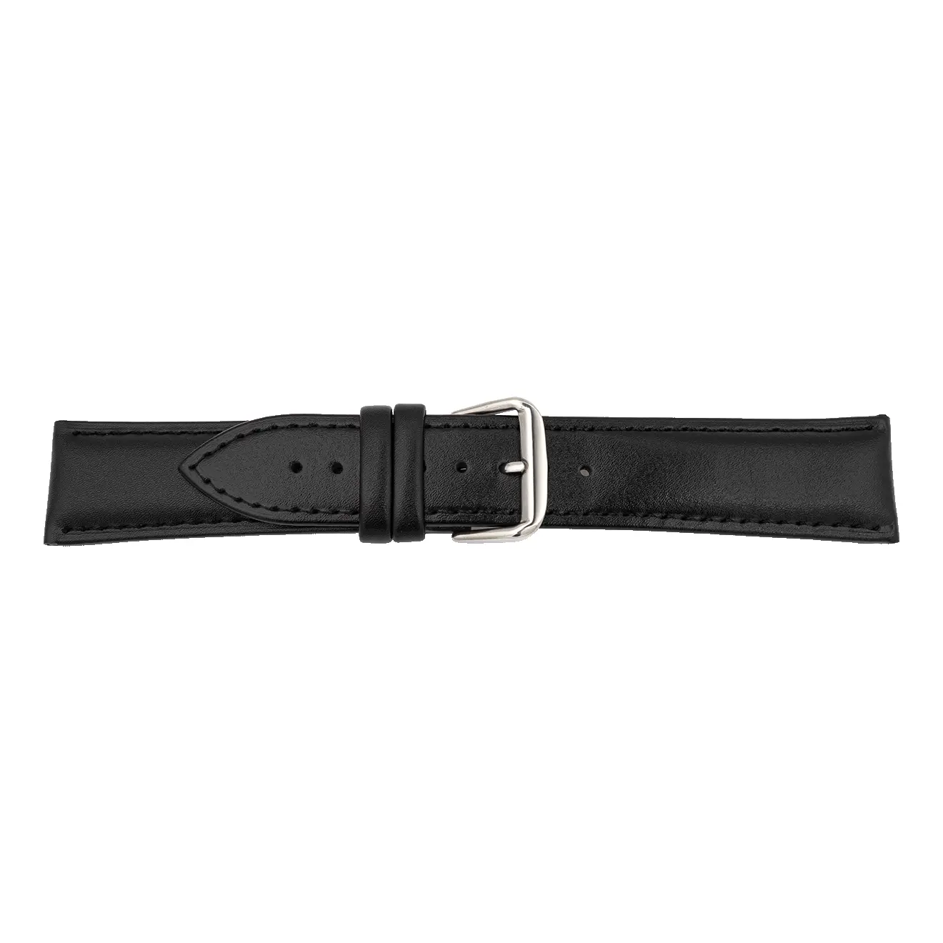 Pebro Leather Watch Strap (1156) - Black