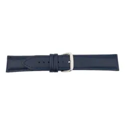 Pebro Leather Watch Strap (1158) - Dark Blue