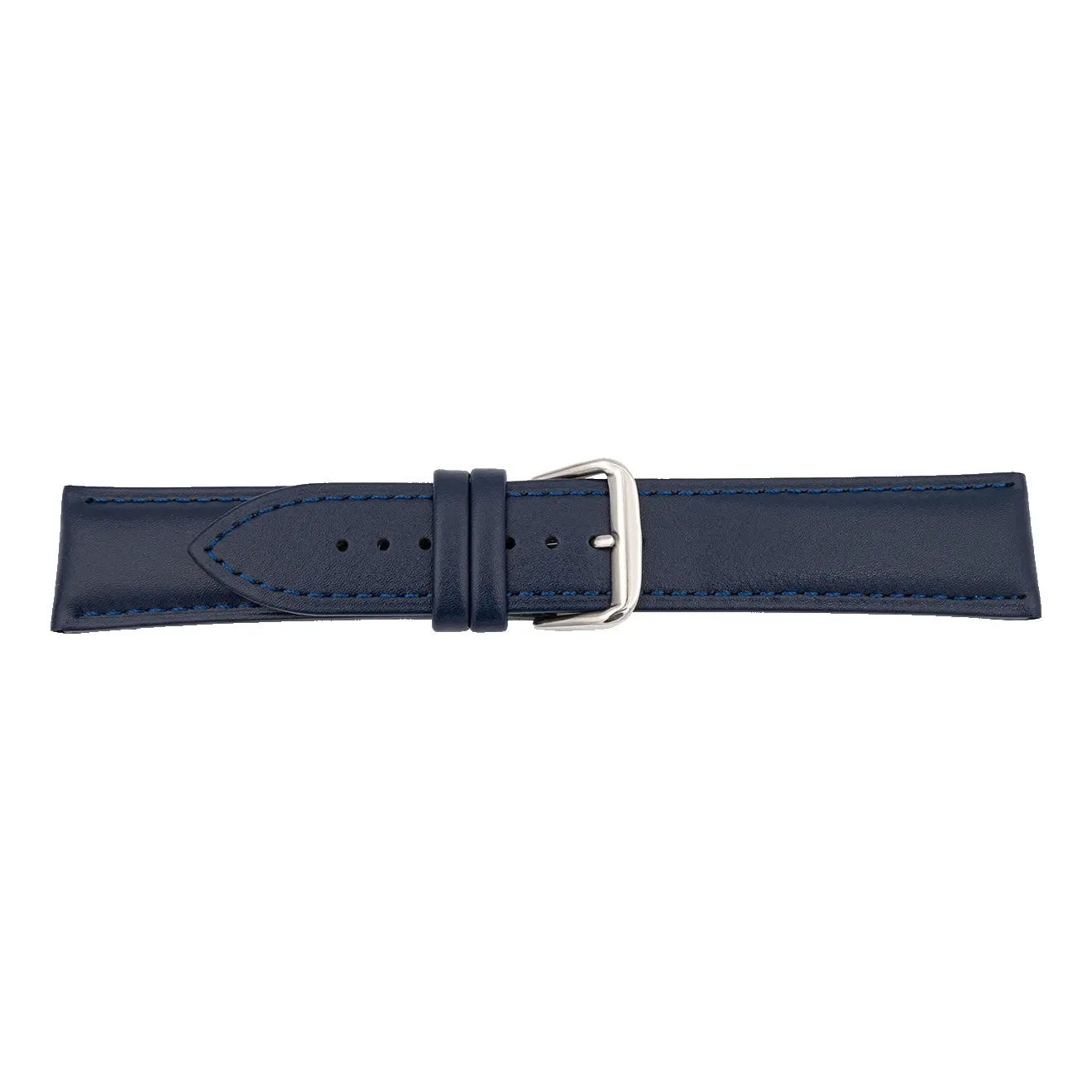 Pebro Leather Watch Strap (1158) - Dark Blue