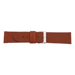 Pebro Premium Leather Watch Strap (1153) - XS - Rust Brown