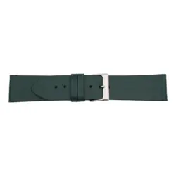Pebro Premium Leather Watch Strap (1154) - XS - Dark Green