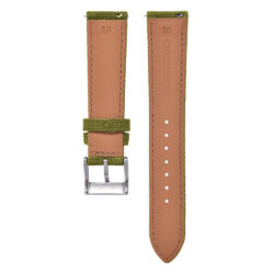 Sailcloth Watch Strap - Khaki Green